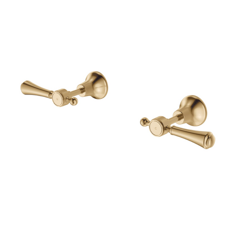 Fienza Lillian lever Wall Top Assemblies Urban Brass 339104UU