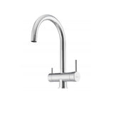 Oliveri Essentials Round Gooseneck 3 Way Filter Tap Chrome FT3EGN