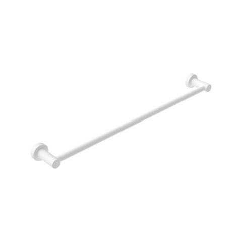 Nero Mecca Single Towel Rail 600mm Matte White NR1924MW