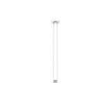 Nero Round Ceiling Arm 300mm Length Matte White NR503300MW