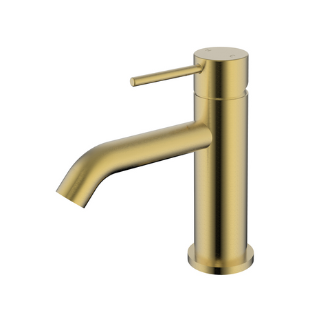 Ikon Hali Basin Mixer Brushed Gold HYB88-201BG