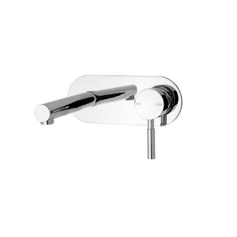 Phoenix Vivid Wall Basin Mixer Set 200mm Chrome V786 CHR