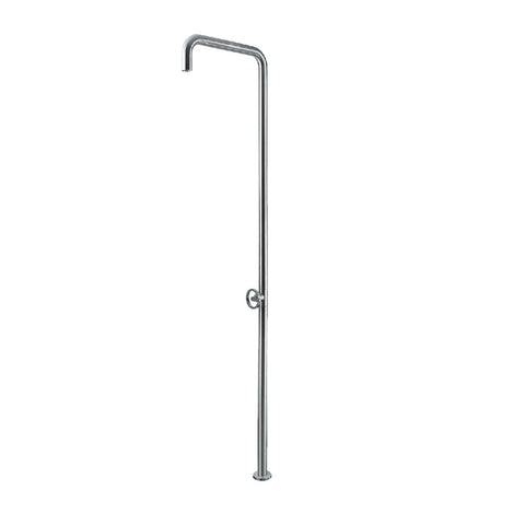 Abey Armando Vicario Resort Outdoor Shower 316 Marine Grade Stainless Steel Chrome 800323