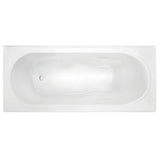 Decina Prezzo 1650 Inset Bath (Tile Bead) White PZ1650W