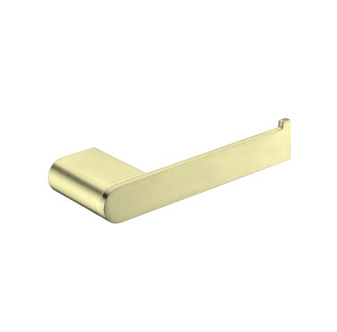 Nero Bianca Toilet Roll Holder Brushed Gold NR9086BG