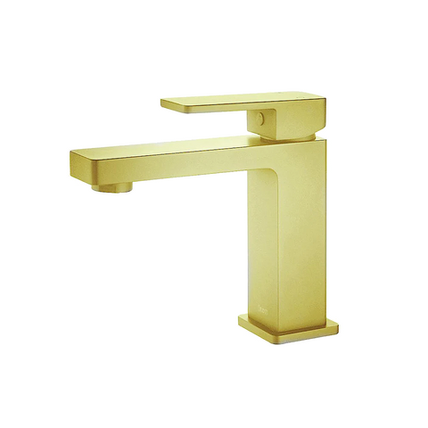 Ikon Ceram Basin Mixer Brushed Gold HYB636-201BG