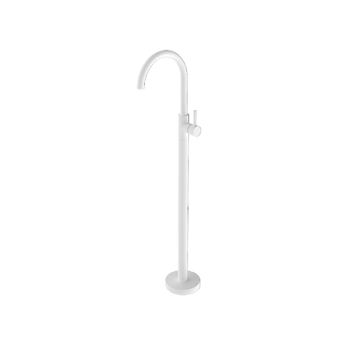 Nero Floormount Mixer Matte White NR210903a01MW