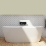 Decina Cool Freestanding Bath 1500x750x580mm White CO1500W