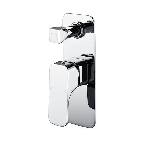 P&P Eden Wall Mixer with Diverter Chrome PSL3002