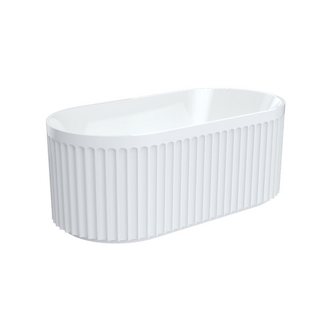 Fienza Eleanor Freestanding 1500mm Bath Acrylic White FR711-1500