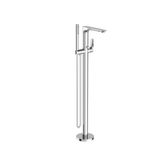 Nero Bianca Floor Standing Bath Mixer With Hand Shower Chrome NR321503ACH