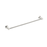 Nero Mecca Single Towel Rail 800mm Brushed Nickel NR1930BN