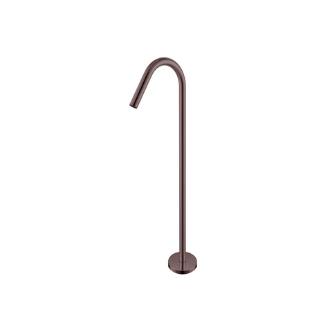 Nero Mecca Floor Standing Bath Spout Only Brushed Bronze NR221903ABZ