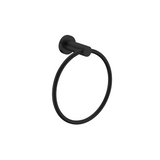 Nero Mecca Hand Towel Ring Matte Black NR1980MB