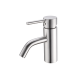 Nero Dolce Basin mixer Stylish Spout Brushed Nickel NR250802ABN