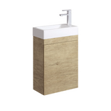 Fienza Edge Scandi Oak Wall Hung 450mm Vanity No Overflow 45RS