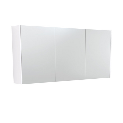 Fienza Mirror Cabinet 1500mm with Side Panels White PSC1500W