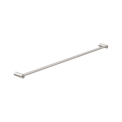 Nero New Mecca Single Towel Rail 800mm Brushed Nickel NR2330BN