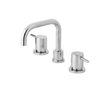 Phoenix Vivid Pin Lever Basin Set Swivel Squareline Outlet Chrome VP100 CHR