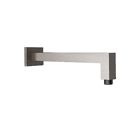 P&P Shower Arm Square Straight Brushed Nickel PRY003-BN