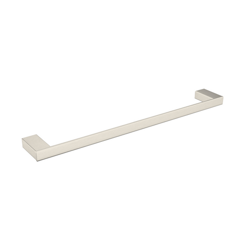 Nero Celia 600mm Single Towel Rail Brushed Nickel NR4624BN