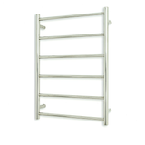 Radiant Polished 600 x 830mm Round Non Heated Towel Rail LTR01-600