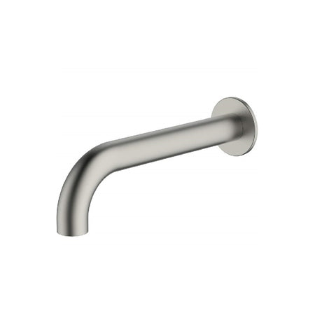 Oliveri Venice Curved Wall Spout Brushed Nickel VE105204BN