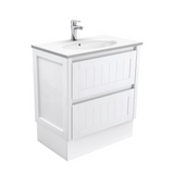 Fienza Rotondo Hampton 750mm Vanity Unit with Kickboard White ROT75TK