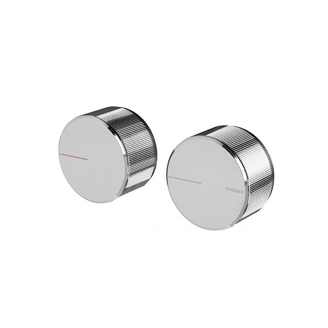 Phoenix Axia Wall Top Assemblies 15mm Extended Spindles Chrome 117-0670-00