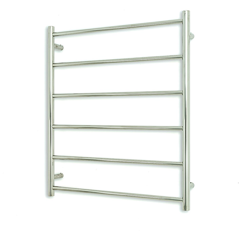Radiant Polished 700 x 830mm Round Non Heated Towel Rail LTR01-700