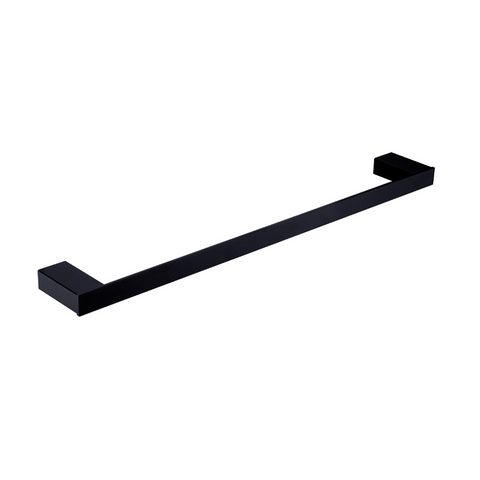 Nero Celia 600mm Single Towel Rail Matte Black NR4624MB