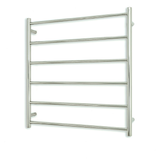 Radiant Polished 800 x 830mm Round Non Heated Towel Rail LTR01-800