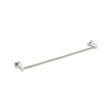 Nero Mecca Single Towel Rail 600mm Brushed Nickel NR1924BN