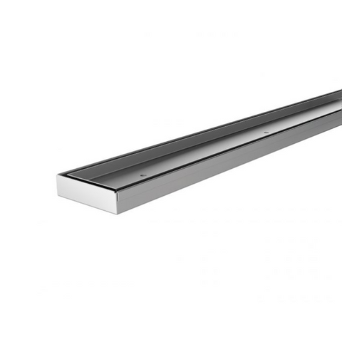 Phoenix Flat Channel Drain TI 75 x 1200mm Outlet 45mm Stainless Steel 200-1141-51