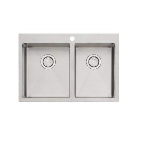 Oliveri Apollo 1 & 3/4 Bowl Sink Stainless Steel AP1425