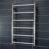 Radiant Polished 500 x 830mm Round Non Heated Towel Rail LTR01-500