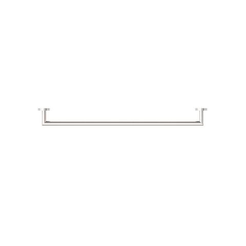 Nero Dolce 700mm Single Towel Rail Brushed Nickel NR3630BN
