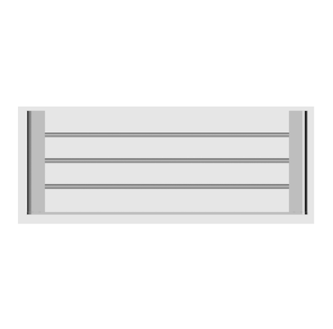 Nero Bianca Towel Rack Chrome NR9089CH