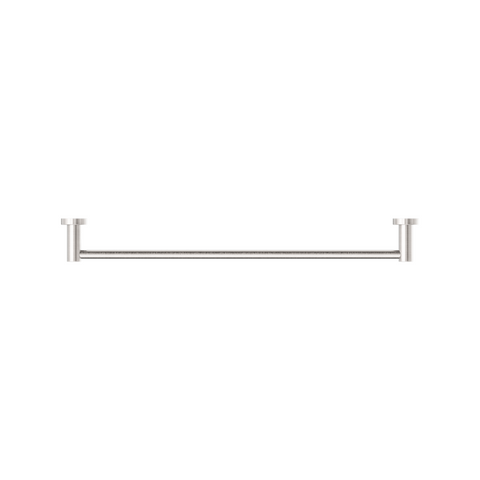 Nero Mecca Single Towel Rail 600mm Brushed Nickel NR1924BN