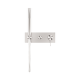 Nero Mecca Shower Mixer Diverter System Brushed Nickel NR221903eBN