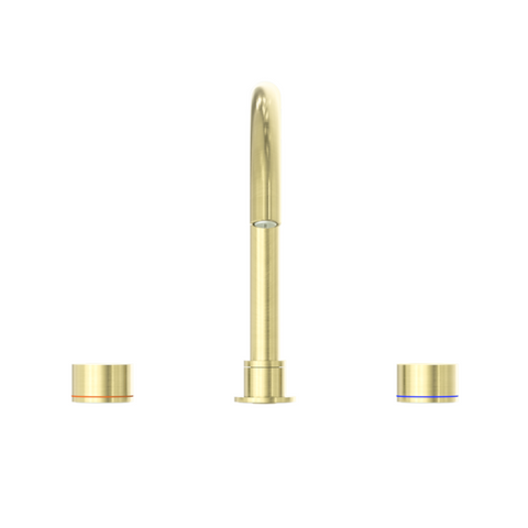 Nero Kara Bath Set Brushed Gold NR211703BG