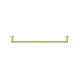 Nero Mecca Single Towel Rail 600mm Brushed Gold NR1924BG