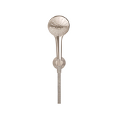 Meir Round Hand Shower on Fixed Bracket Champagne MZ08-CH