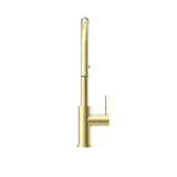 Nero Mecca Pull Out Sink Mixer With Vegie Spray Function Brushed Gold NR221908BG