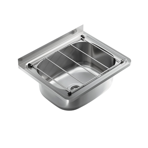 Fienza Cleaners Single 35L Sink (Basket Waste Not Inc.) Stainless Steel 68800