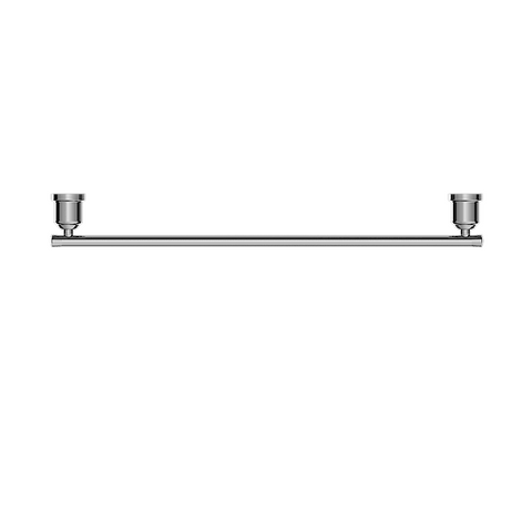 Nero York Single Towel Rail 600mm Chrome NR6924CH