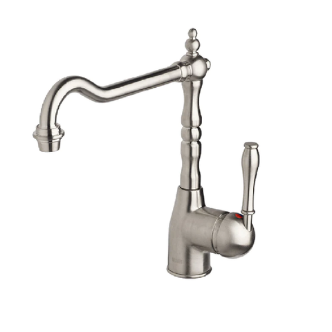 Abey Armando Vicario Provincial Single Lever Kitchen Mixer Brushed Nickel PALAIS-BN