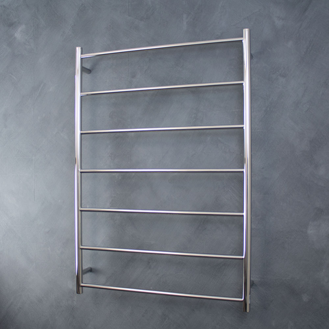 Radiant Polished 800 x 1130mm Round Non Heated Towel Rail LTR02-800