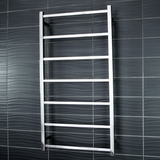 Radiant Polished 600 x 1130mm Square Non Heated Towel Rail SLTR02-600