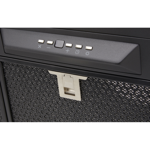 Schweigen Silent Undermount Rangehood 600mm (1600m3/hr) Matte Black UM1390-6BSP